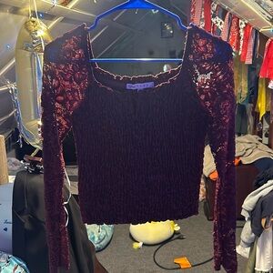 Cute long sleeve top